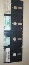 Amstrad cpc reusable blank vintage discs 4x