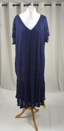 Joanna hope navy lace midi - hope,