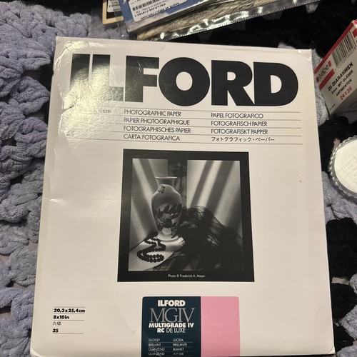 Ilford x10 multigrade paper - 8,