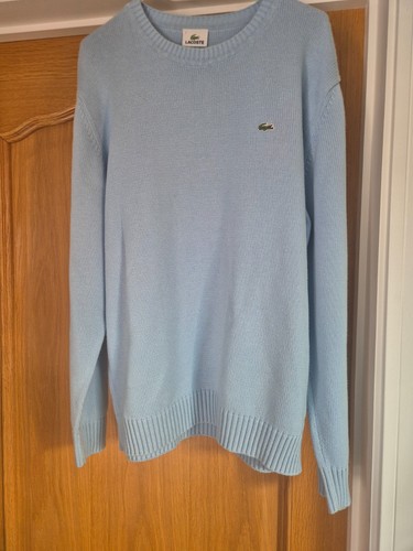 Lacoste baby blue jumper - jumper,