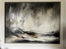 Storm Light II original oil on canvas by Chris and Steve Rocks