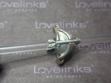 ** Genuine Lovelinks * SAGITTARIUS BOW & ARROW ZODIAC SILVER CHARM RRP £35 **  