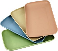 Wheat Straw Plates,4 Pack