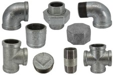 Galvanized malleable iron pipe - malleable,