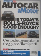 Autocar magazine 21 November
