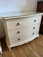 Stunning Ivory Willis & Gambier Chest Of Drawers Princess Chic French Style
