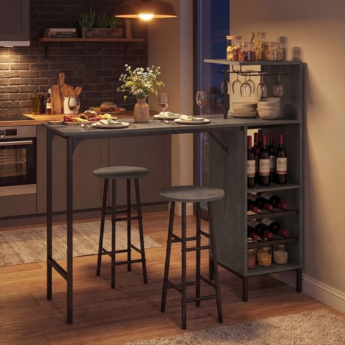 3pcs bar table and chairs - 3pcs,