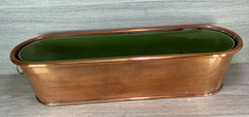 Genuine Haws Copper Windowsill Planter with Liner VGC
