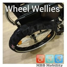 Wheelchair Wheel Covers, Universal, Protects Floors or Car from Wet Dirty Wheels