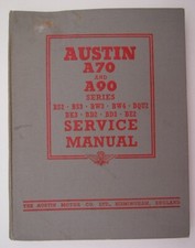 Austin Hereford Hampshire A70 A90 Service Workshop Manual 97H802G 1957