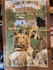 Vintage lions longleat - "lions, longleat"