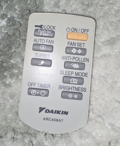 Daikin arc458a7 air - arc458a7,