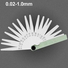 0.02-1.00mm 17 Blades Feeler