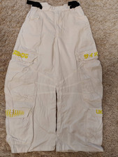 Cyberdog Cargo Trousers - Womens XS - White UV