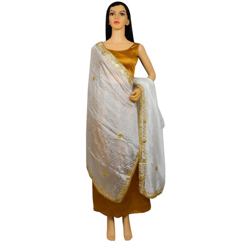 Women embroidered dupatta - embroidered,