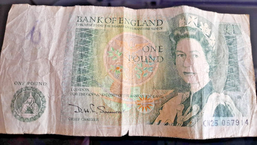Old bank england 1 one - old,