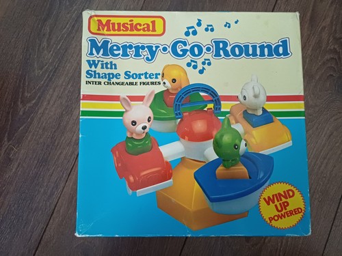 Vintage musical merry round - musical, go