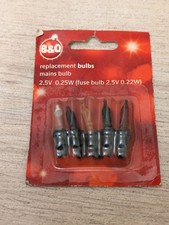 B&Q replacement bulbs mains