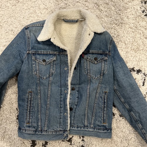 Levi sherpa lined denim - sherpa,