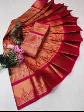 Semi silk  saree indian