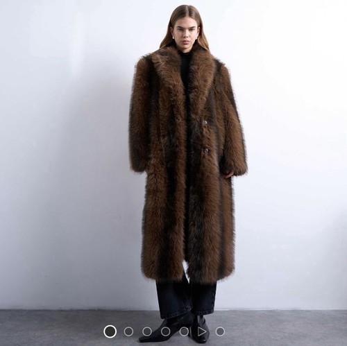 Asos topshop faux - fur, -sm