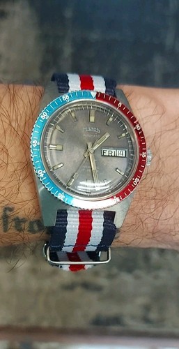 Vintage hilton pepsi - vintage, swiss