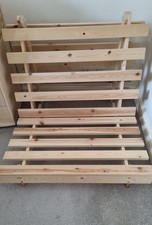 Wooden Futon 3ft  Single, Guest Bed