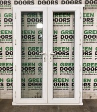 USED UPVC FRENCH DOORS