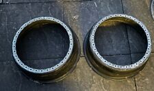 GENUINE PAIR OF 16” BBS RS 6” BARRELS RF E30 BMW MK1 GOLF MK2 POLO CIVIC MERC VR