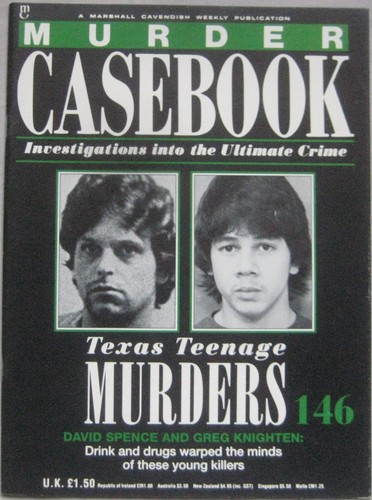 Murder casebook magazine issue - casebook,