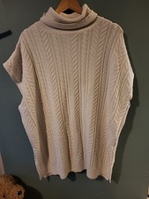 F&F Size XL Cream Polo Neck