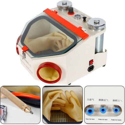 Twin pen sandblaster double - sandblaster,