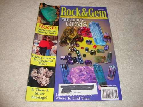Rock gem magazine august - gem,