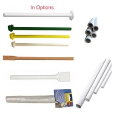 Bird Perches Plastic / Wood for Cage Budgie Canary Finch Wood Perch in Options