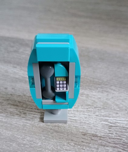 Payphone made genuine lego - by,