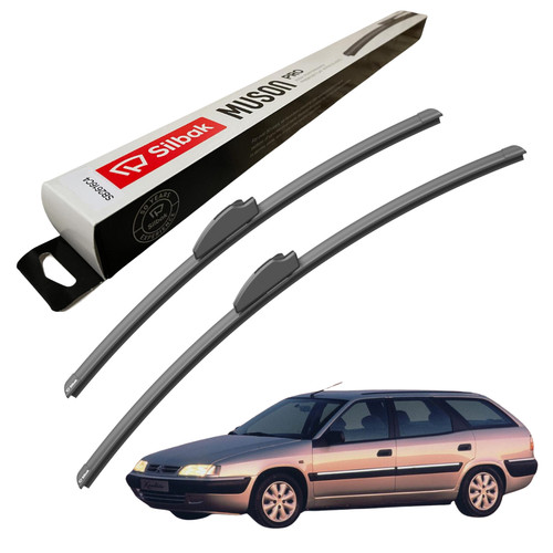 Front windscreen wiper - front,