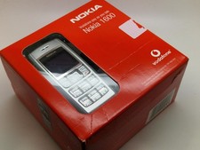 VGC Boxed (Vodafone/Lebara/Asda) Silver Nokia 1600 Mobile Phone 3UKPOST