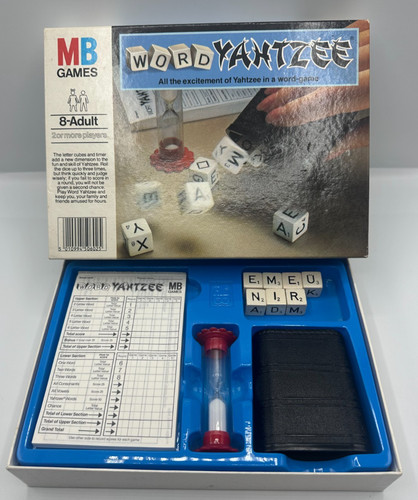 Vintage word yahtzee - vintage,