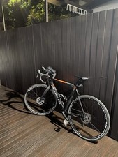 PINARELLO GAN GR DISC HYDRO SHIMANO 105 - CARBON/ ORANGE FLUO MATTE Size 53