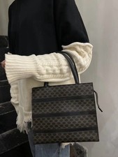 Céline Vintage Macadam Black