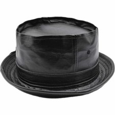 Fidra Black leather look pork