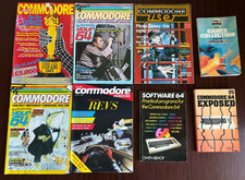 Commodore 64 - Your Commodore 3 Books & 5 Magazine Bundle
