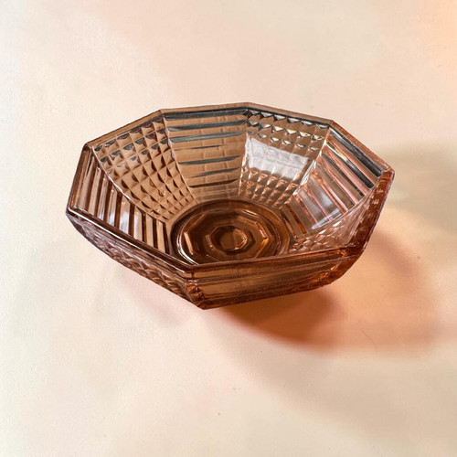 Vintage orange octagonal - vintage,