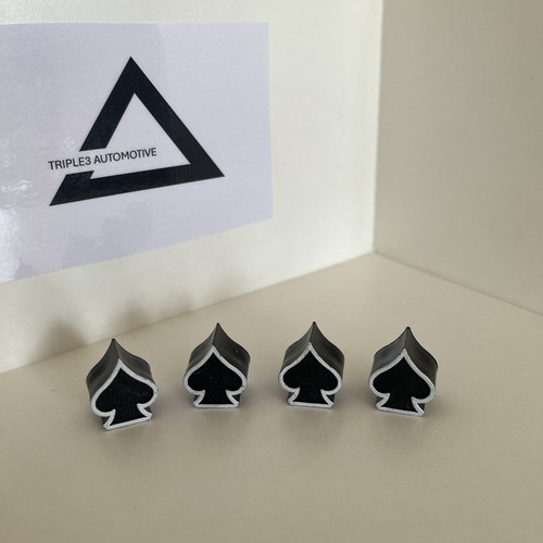 Tyre valve dust caps black - tyre,
