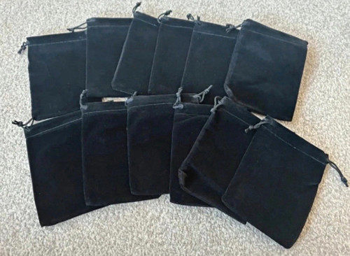 Set black velvet - set,