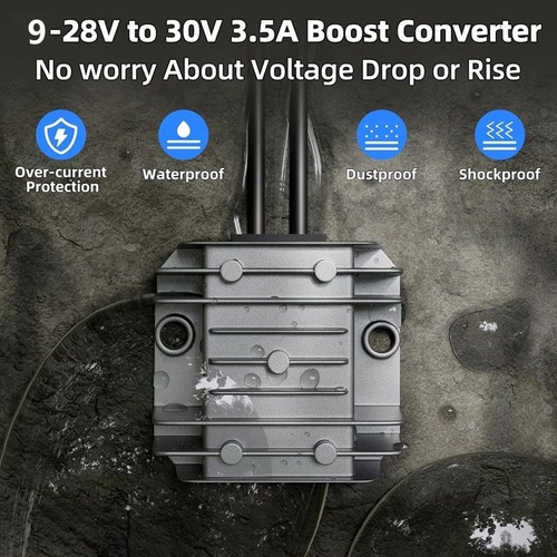 12v 30v converter for - 30v,