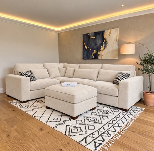 Luxury ruby corner sofa - corner, |