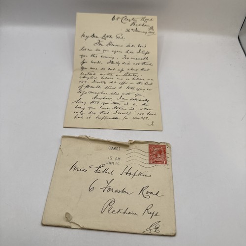 1914 handwritten love letter - handwritten,
