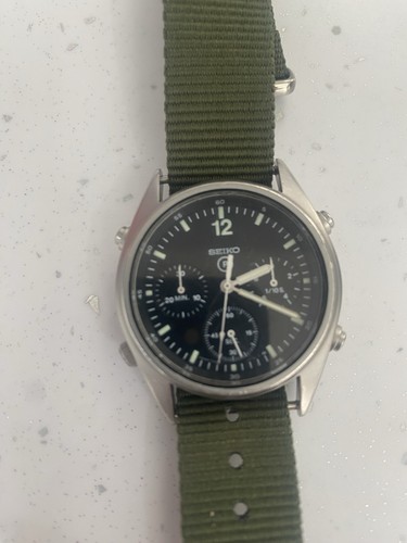 Working seiko pilot watch 1988 - watch,