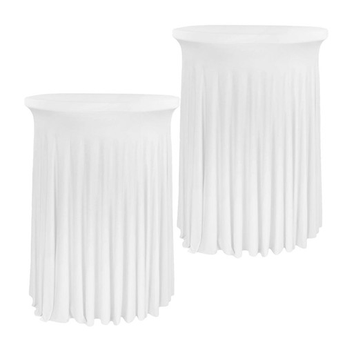 White cocktail round - cocktail, table